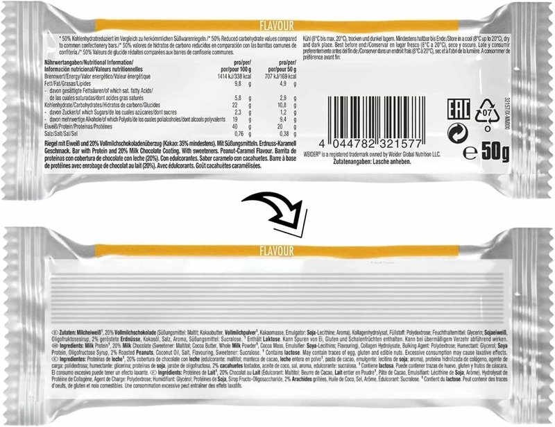 40% Low Carb High Protein Bar