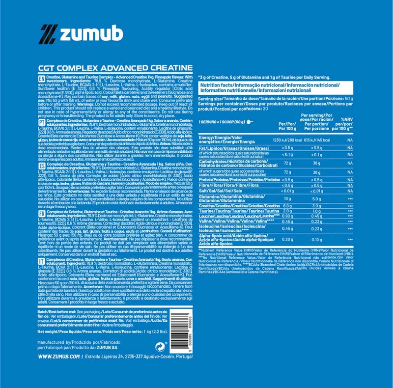 CGT Complex- Creatina Avançada