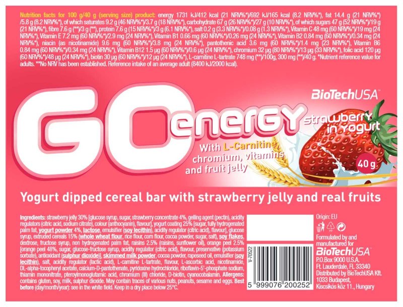 Go Energy Bar
