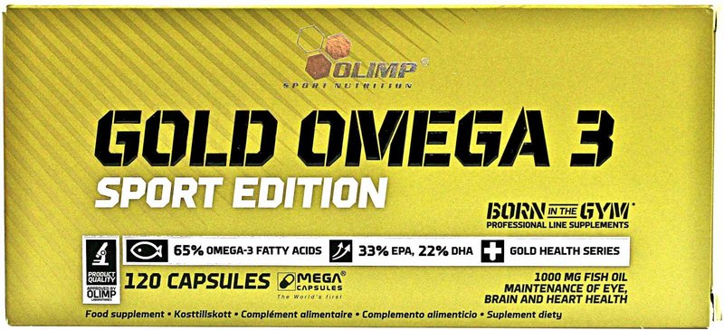Gold Omega-3 Edição Desportiva