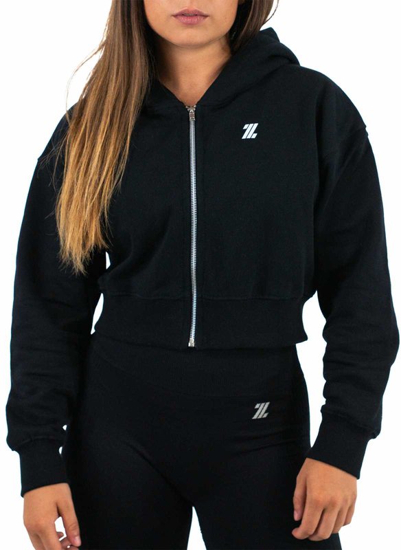 Gym Heroes Zip Crop Hoodie