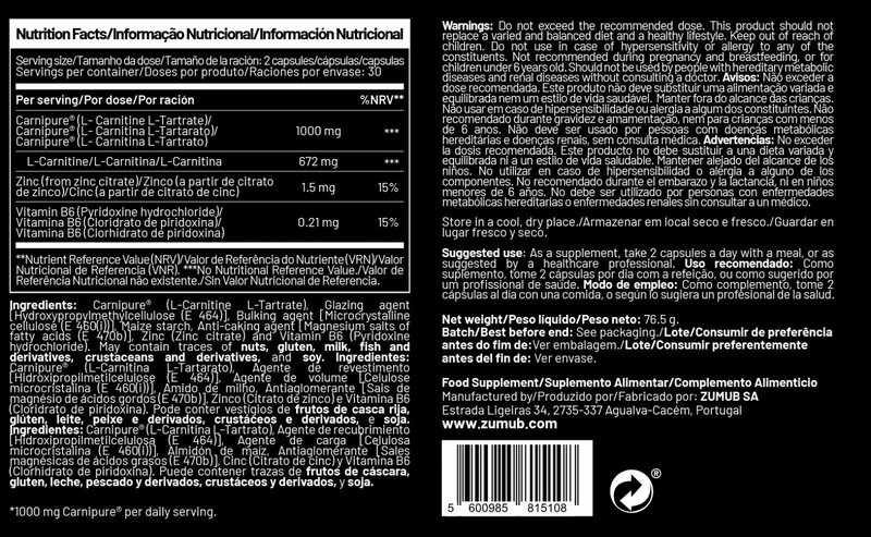 L-Carnitina Carnipure®