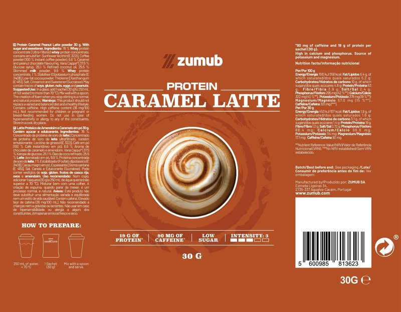 Latte de Caramelo Proteico