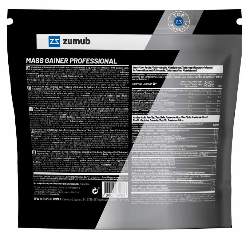 Mass Gainer Profissional