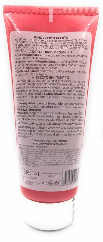 Vientre Plano Gel Reductor Intensivo